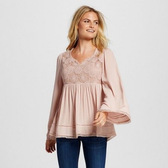 knox rose peasant top